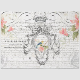 Papel de Decoupage Ephemera