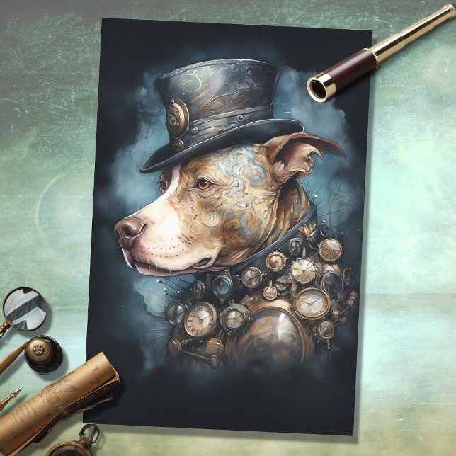 Papel de dissociação Bull-1-Pit-Bull Steampunk (Criador carregado)
