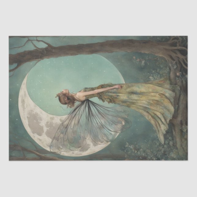 Papel de dissociação de fadas brancas (Frente )