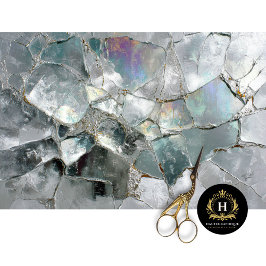 Papel de dissociação de vidro da escala do dragão 