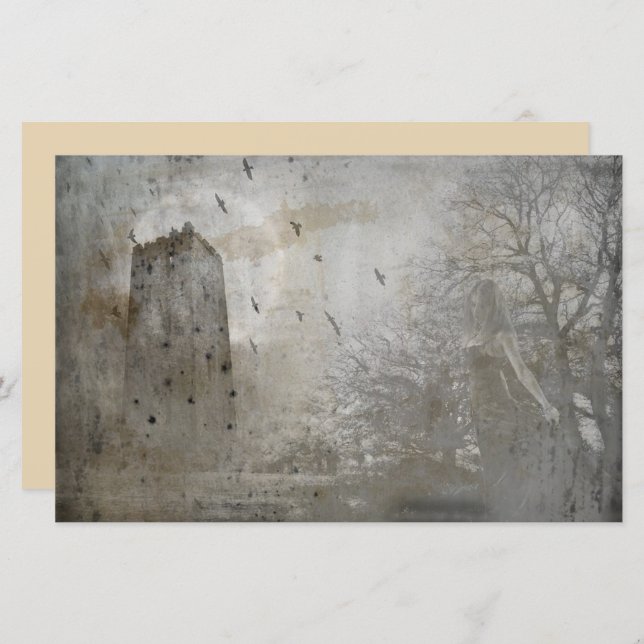 Papel de dissociação do antigo livro de álbuns do  (Frente/Verso)