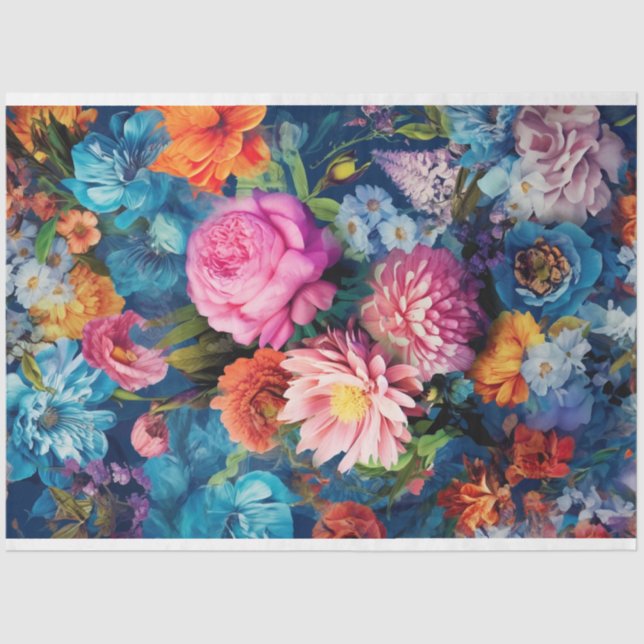 Papel de dissociação, enfiar a linguagem das flore (Frente )