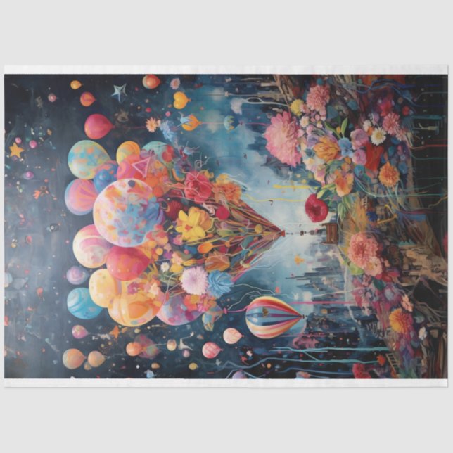 Papel de Dissociação - Sonhos Flutuantes (Frente )