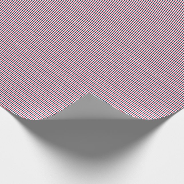 Papel De Embosque De Presente Estimulado-Vermelho- (Ponta)