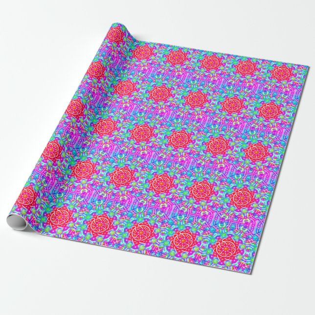 Papel de Embraiagem de Presente no Kaleidoscope Re (Desenrolado)