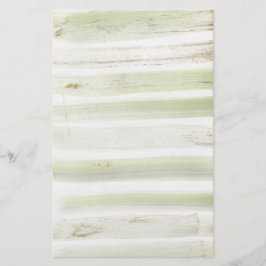 Papel de embrulhamento de sabão verde e branco