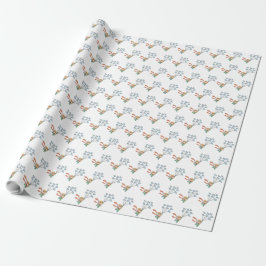 Papel de embrulhamento para presente do pequeno Pr