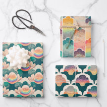 Papel de embrulhamento para saúde mental em moment