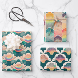 Papel de embrulhamento para saúde mental em moment