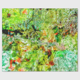 Papel de embrulho abstrato amarelo calmante,Calman