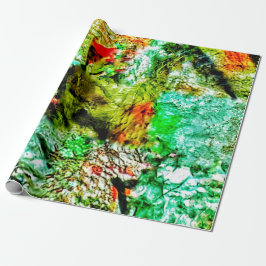 Papel de embrulho abstrato amarelo calmo, Deslumbr