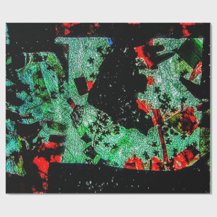 Papel de embrulho abstrato de outono escuro, Natur