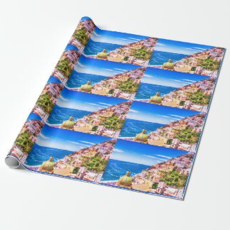 Papel de embrulho Amor por Positano Itália