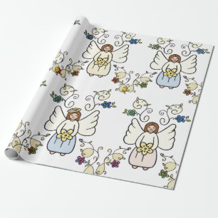 Papel de embrulho Anjo da Guarda
