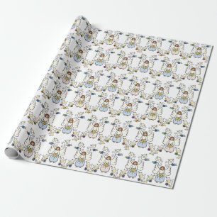 Papel de embrulho Anjo da Guarda 