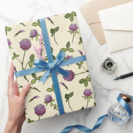 Papel de embrulho Antique White Mel de Trevo Verme