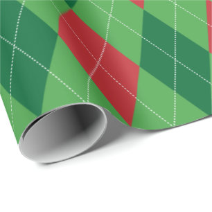 Papel de embrulho argila extra grande vermelho e v