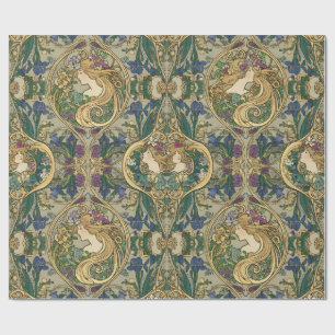 Papel de embrulho Art Nouveau