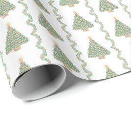 Papel de embrulho Árvores e galhos de conchas de v