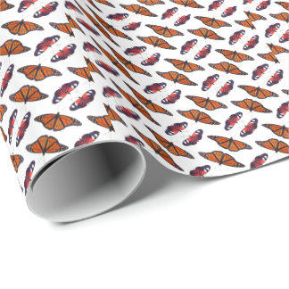 Papel de embrulho Autumn Butterfly Frienzy