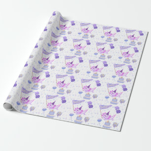 Papel de embrulho Axolotl