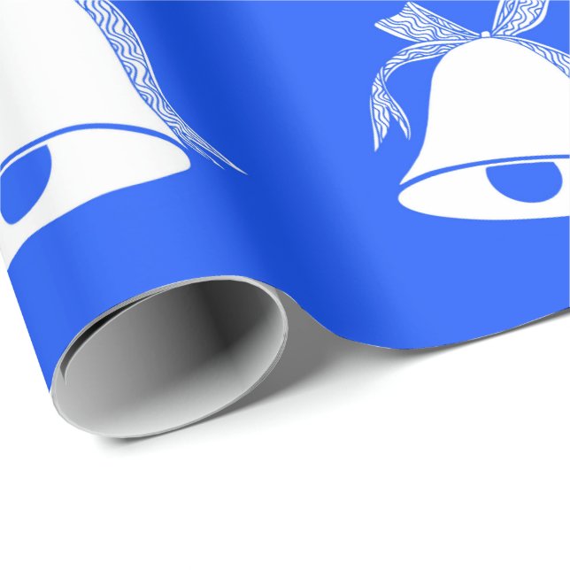 Papel de embrulho Blue Bell (Ponta do rolo)