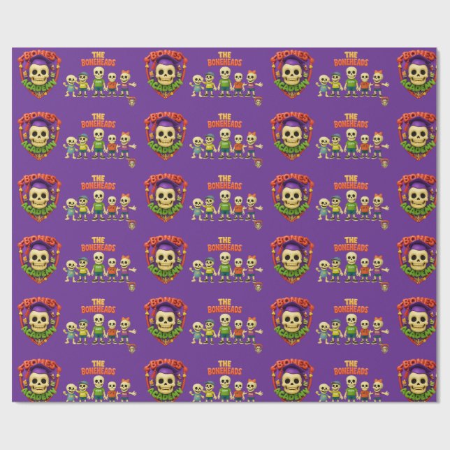 Papel de embrulho Bones Academy™ (Aberto)