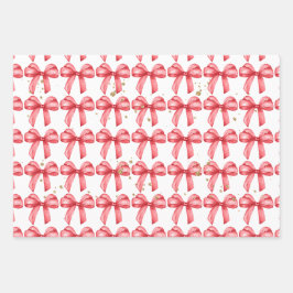 Papel de embrulho bonito de arco vermelho. Embrulh