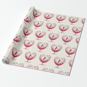Papel de embrulho bonito para meninas bailarinas d