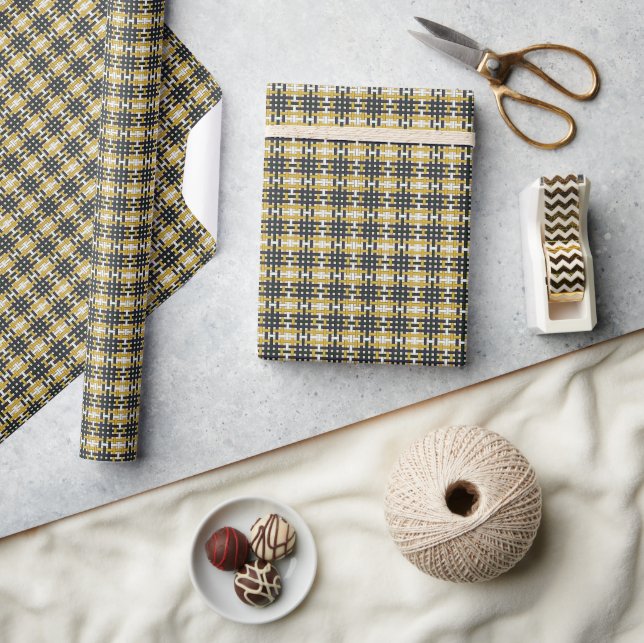 Papel de embrulho Box Weave Square (Propriedade Mo (Artesanato)