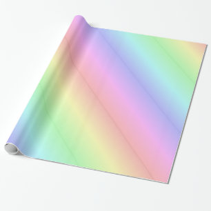 Papel de embrulho brilhante, Colorido Pastel