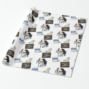Papel de embrulho brilhante, Deadline Penguin Offi