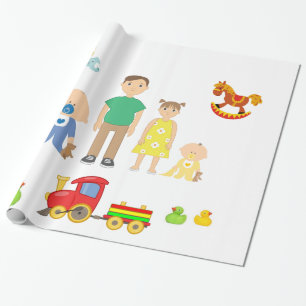 Papel de embrulho brilhante, Serviços de cuidados 