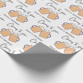 Papel de embrulho Brinde a você 