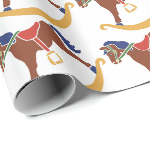 Papel de embrulho - Cavalo de balanço