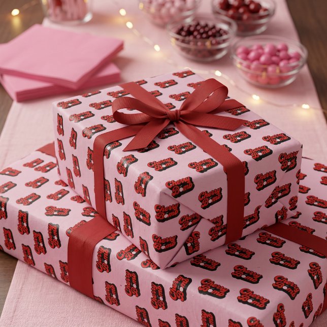 Papel de embrulho Cherry Bomb (Criador carregado)