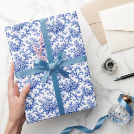Papel de embrulho Chinoiserie, papel de presente f