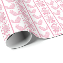 Papel de embrulho Chintzy Chinchilla (Rosa)