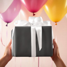 Papel de embrulho cinza elegante atemporal