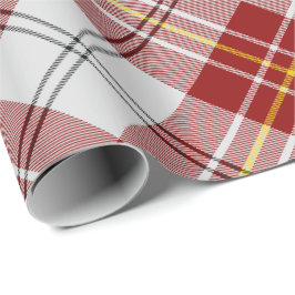Papel de embrulho Clan MacPherson Red Dress Tartan