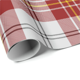 Papel de embrulho Clan MacPherson Red Dress Tartan