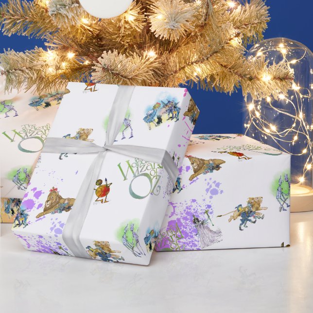 Papel de embrulho clássico do Mágico de Oz Natal S (Feriados)
