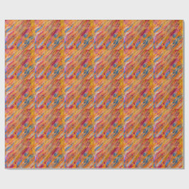 Papel de embrulho colorido