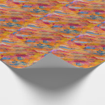 Papel de embrulho colorido