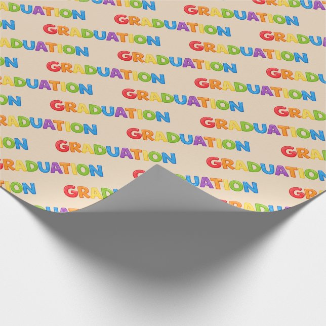 Papel de Embrulho Colorido para Formatura  (Ponta)