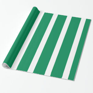 Papel de embrulho com bandeira da Nigéria