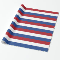 Papel de embrulho com bandeira dos Países Baixos