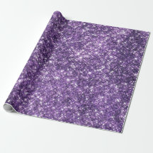 Papel de embrulho com brilho roxo