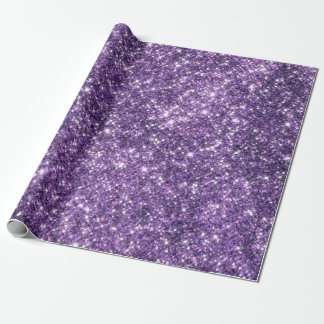 Papel de embrulho com brilho roxo