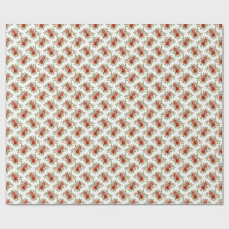 Papel de embrulho com padrão colorido de romã